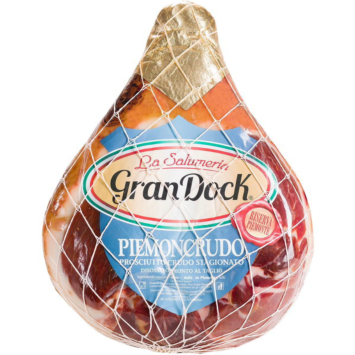 Prosciutto crudo stagionato riserva Piemonte PIEMONCRUDO Coop Shop